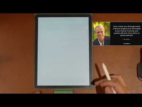 Kindle Scribe Colorsoft: How I Plan My Day (Free Template)