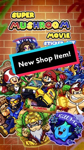 Inspired by the newest movie, a brand new Mushroom Kingdom sticker pack is now available in my shop! Including favorites inspired by the Mario Bros, Peach, Lumalee and many others! Get them while you can https://www.etsy.com/listing/1528171365/super-mushroom-movie-sticker-set • • • • #supermariobros #supermariomovie #princesspeach #luigi #foremanspike #pauline #toad #donkeykong #crankykong #luma #mariofanart #princesspeachfanart #donkeykongfanart #mariomovie