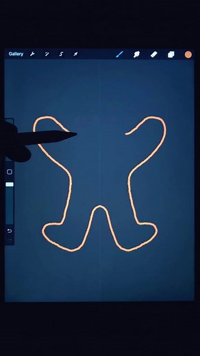 Step 1: shape the gingerbread man #winterbreak #makeitfestive #tiktokxmas #diy #tiktokpartner #cookies