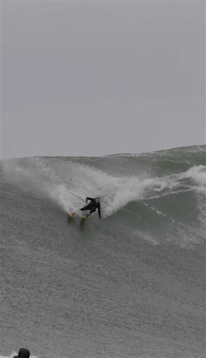 Who needs chairlifts when you’ve got top ropes at Mavericks 😏 | maverick