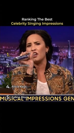Ranking The Best Celebrity Singing Impressions