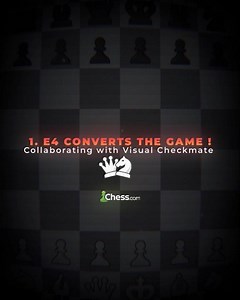 • The best 1.e4 follow-up • Collaboration with @visual_checkmate #shorts #chess #marvelian_chess