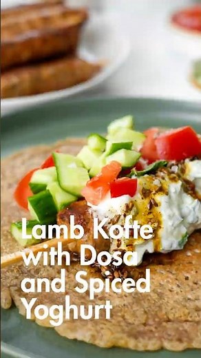 Lamb Kofta Wraps with Spiced Yoghurt | Easy Weeknight Dinner