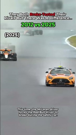 It's Hard To Be A McLaren Driver During Safety Car... #formula1
