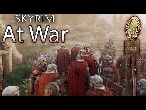 Skyrim Just Got A Lot More Brutal (Skyrim At War Mod Showcase)