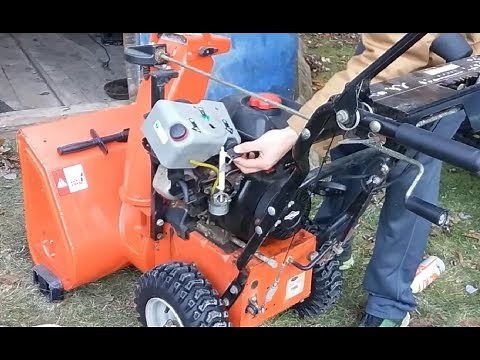Repairing A No Start Ariens Snowblower