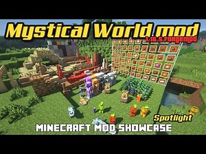 Minecraft 1.16.5 - Mystical World mod
