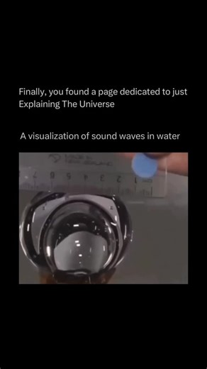 Explaining The Universe on Instagram: "Follow (us) @ExplainingTheUniverse to learn something NEW every day 🧠💫 Sound waves are vibrations that travel through a medium such as air, water, or solid materials. They move as longitudinal waves, meaning the particles of the medium vibrate back and forth in the same direction that the wave travels. These vibrations create alternating regions of compression, where particles are close together, and rarefaction, where they are spread apart. The frequency