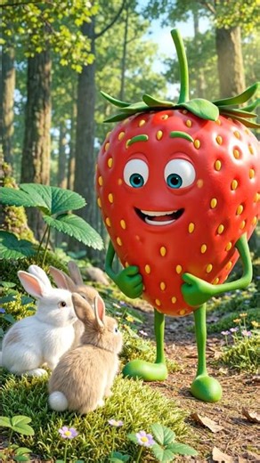 My name is Strawberry. I am a small, bright red fruit with tiny yellow seeds on my skin.