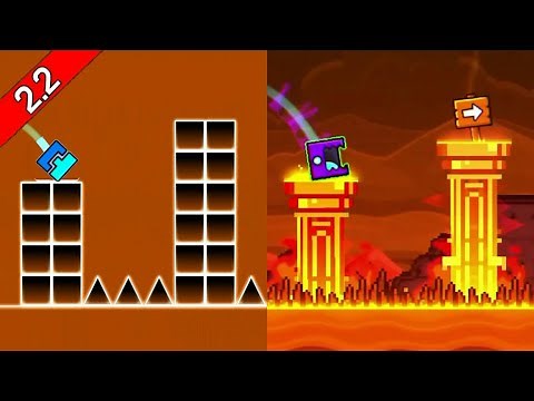 All Recreation of Geometry Dash 2.2 Sneak Peek