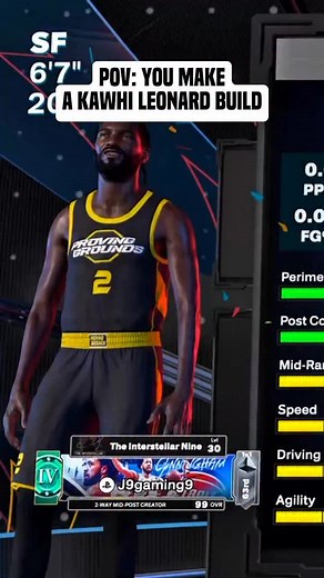 Best defensive build in 2k26 #nba2k26 #2k26 #nba #kawhileonard | J9 Gaming