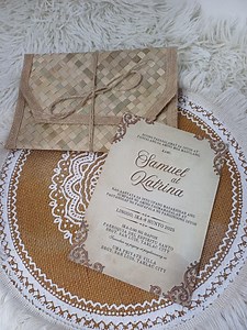 DIY Filipiniana Tagalog Wedding Invitation Template, DIY Filipino Traditional Design, Canva Editable Digital Download - Etsy UK