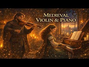 Medieval Evening Sonata 🌙 | Violin & Piano | Relaxing Medieval Instrumental Music