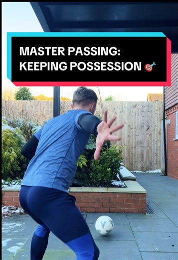 Master Passing Training Keeping possession is one of the most important things in football. It can be the difference between you starting or being on the bench. Train it up with this workout. Exercise 1: Short Long 3 x 10 Exercise 2: Wall Kick ups 3 x 20 Exercise 3: Laces 2 x 50 #footballtraining #soccertraining #footballer #soccerplayer #passing
