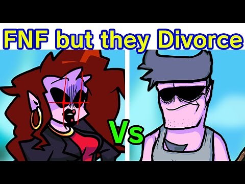 Friday Night Funkin' but Daddy Dearest & Mommy Get Divorce FULL WEEK + Secret Cutscenes FNF Mod/Hard