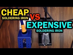 Cheap Soldering Iron vs Expensive Iron (Good & Bad Soldering Station Comparison)