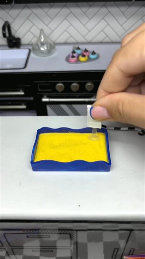 Beetlejuice Sandworm!! 🪱 🍳✨ Just a foodie on a mini adventure! 🥄 #miniverse #miniature #asmr #sandworm #mini #beetlejuice #asmrsounds | Chaya Cooley