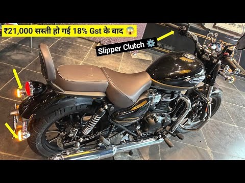 All New 2025 Royal Enfield Meteor 350Detailed Review | On Road Price 18% Gst New Update Features