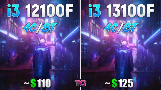 i3 12100F vs i3 13100F - How big is the difference?