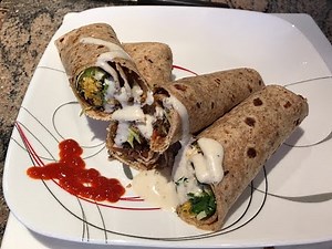 Tortilla wrap with Seafood | Seafood wrap | Quick Bites in Easy Steps