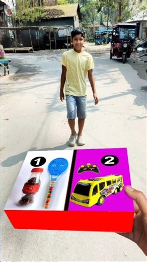 Wow Remote Control RC Bus🚌🤩vs Candy CHOCOLATE🍫Choose your favourite?🤣(Part- 52) #shorts #trending