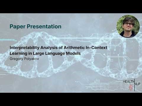 Interpretability Analysis of Arithmetic In-Context Learning in Large Language Models
