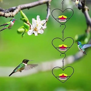 3.4K views | Stack 'em high, watch 'em fly! ️ This trio of feeders turns your yard into a hummingbird high-rise. Penthouse views included! | Next Deal Shop | Facebook