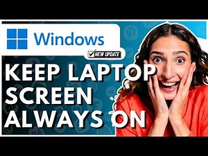 How To Keep Office Laptop Screen Always On - Full Guide