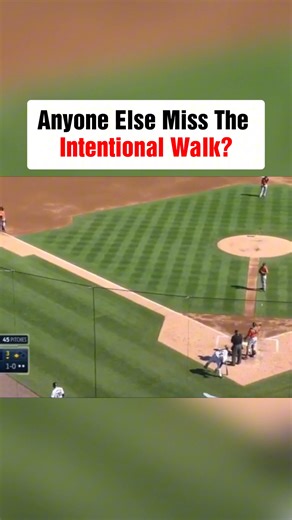 4.5K views · 41 reactions | Anyone else kinda miss the intentional walk? Felt like a funny, strategic chess move. Now it's just... automatic. 樂 #baseball #MLB #intentional #fblifestyle | MLB Throwbacks | Facebook