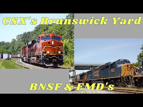 CSX's Brunswick Yard and the Operations That Take Place
