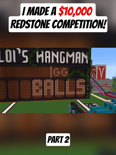$10,000 Minecraft Redstone Competition Highlights