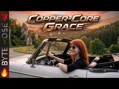 Byte Rose – Copper-Core Grace