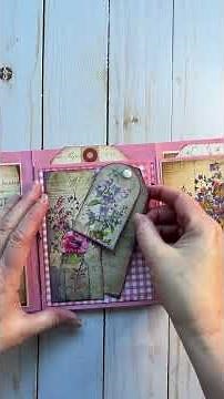 🌸 File Folder Folio #craftgiveaway #shorts