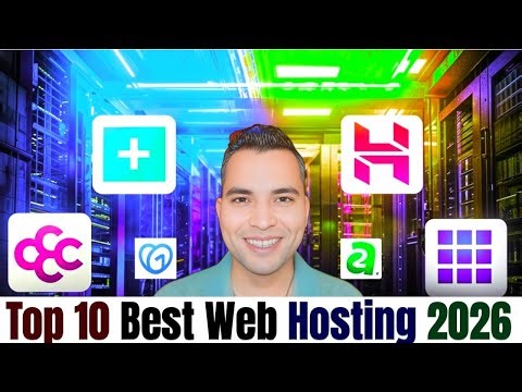 Top 10 Best Web Hosting Providers 2026 | Fast, Secure & Affordable Hosting for Websites 🚀