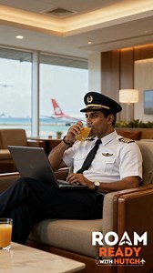 First stop, the beautiful Maldives! 🏝️ A quick layover, but Captain Always-Connected stays cool and seamlessly connected to his work with HUTCH Roaming. 💻☀️ #GetHUTCHed with the 10GB Plan for just USD 5 for a whole 7 days via the HUTCH App | www.hutch.lk | Dial *321#. 🌐 #WorldTourismDay #CaptainAlwaysConnected | Hutch Sri Lanka