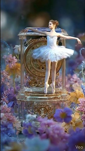 Music Box - Für Elise - Beethoven - Fairy - Ballerina #fairy #musicbox #dream #ai #flowers #fantasy
