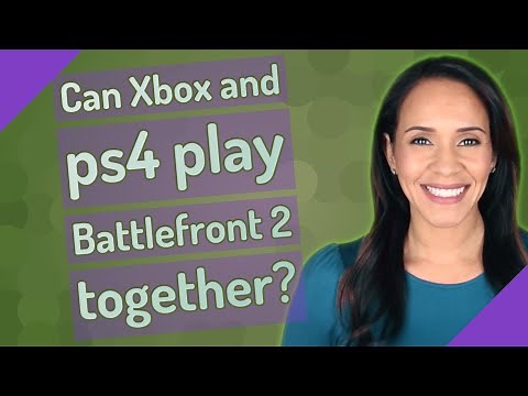 Can Xbox and ps4 play Battlefront 2 together?
