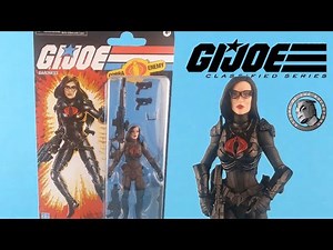 G.I JOE CLASSIFIED RETRO BARONESS ACTION FIGURE REVIEW ‪@Returnoftherocketman‬