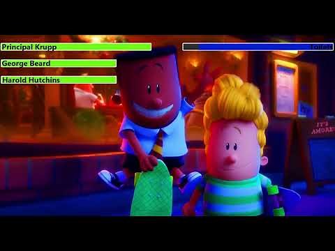 Captain Underpants vs. Talking Toilets with healthbars