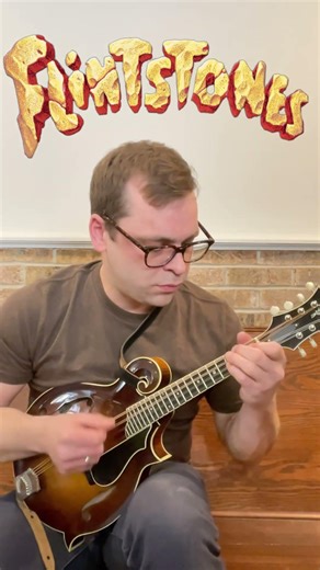Flintsones theme on mandolin (chord melody) #mandolin #jazz #bluegrass