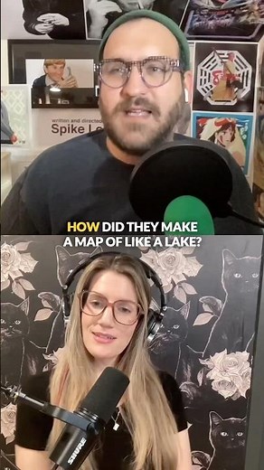 How do you make a map of a lake?