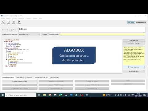 Afficher les éléments d'un Tableau dans Algobox