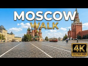 POV Moscow City Walk 🇷🇺 4K Ultra HD