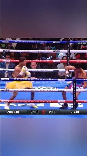 🔥 GERVONTA DAVIS vs MARIO BARRIOS Brutal Knockout! 🥊💥