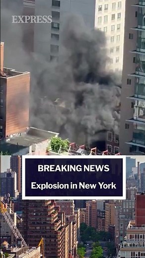 BREAKING 🚨 Explosion rocks New York as black smoke drifts over Manhattan