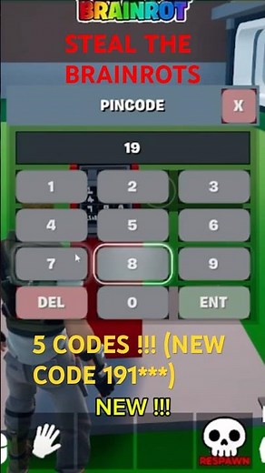 STEAL THE BRAINROT MAP FORTNITE CREATIVE - ALL SECRETS CODE BRAINROT ferins (5 CODES) 2x #shorts