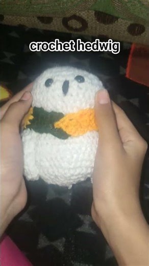 crochet owl hedwig!!!! #crochet #harrypotter