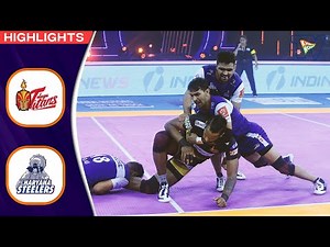 Pro Kabaddi League 8 Highlights M1​8​ | Telugu Titans vs Haryana Steelers | HIndi