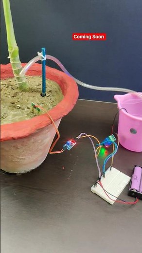 Plant Irrigation System Without Arduino Uno #experiment #plantirrigationsystem #arduinoprojects #diy