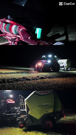 Saison d’enrubanage 2026 : Nuites et tracteurs